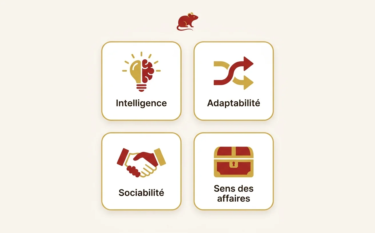 Caractère du Rat, signe du zodiaque chinois